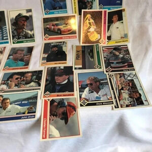 Vintage Race Cars / Car Racers Card Lot 20 Pieces